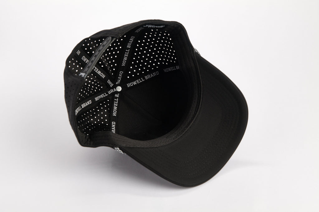 Pattern Performance Hat Texas Performance Hat – Black | Water-Repellent Snapback by Howell Brand