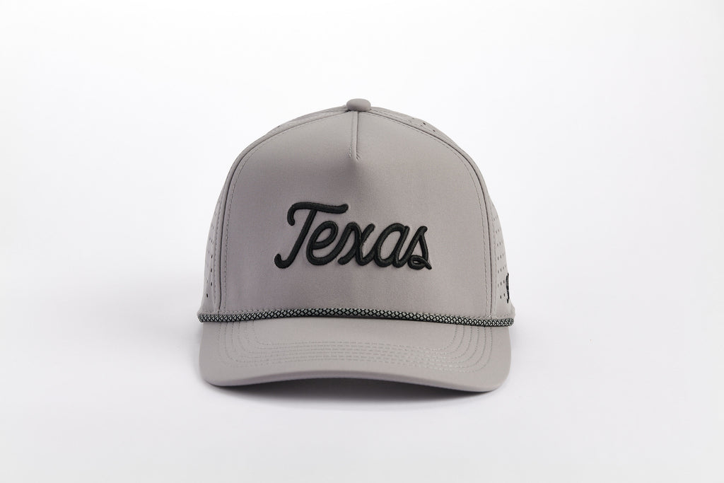 TEXAS ORIGINAL SCRIPT PERFORMANCE HAT - GREY
