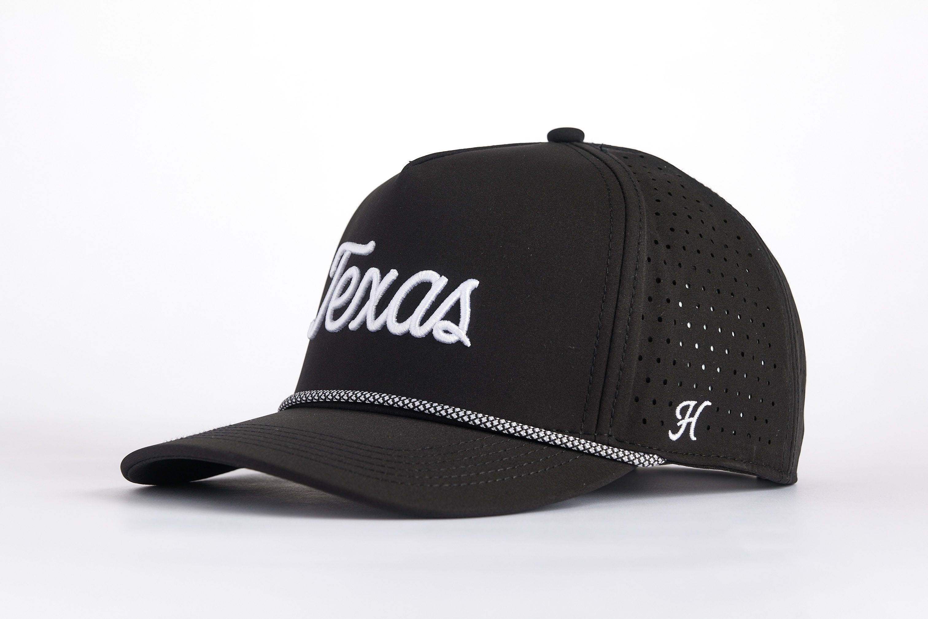 TEXAS ORIGINAL SCRIPT PERFORMANCE HAT - BLACK