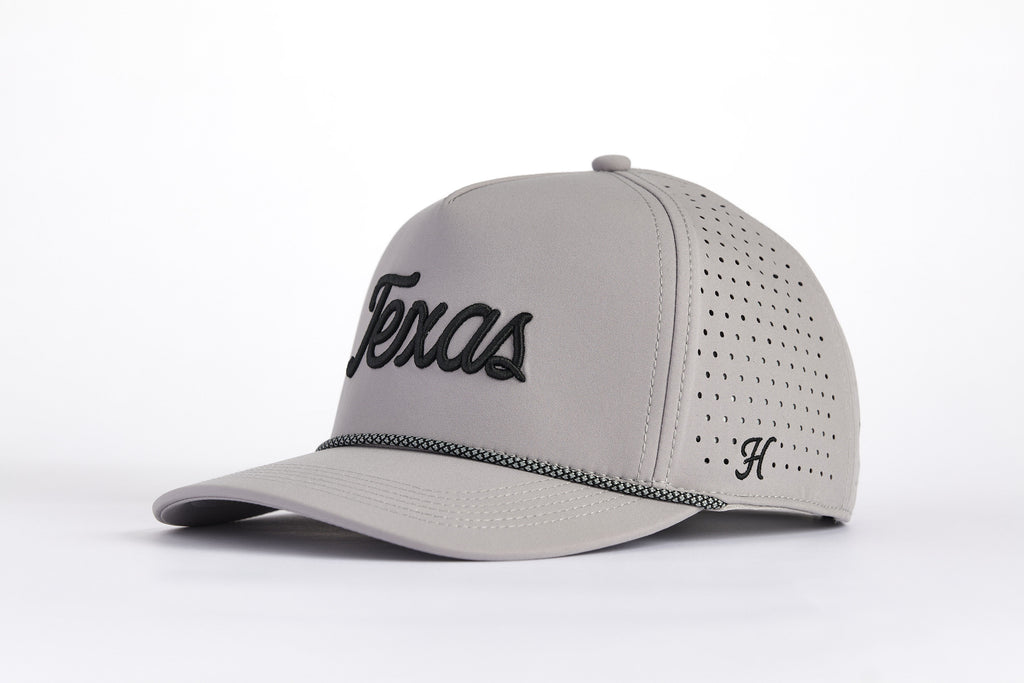 TEXAS ORIGINAL SCRIPT PERFORMANCE HAT - GREY